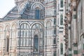 Unconventional view of the dome of Florence Royalty Free Stock Photo