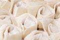 Uncook chinese dumpling Royalty Free Stock Photo