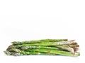 Uncooked asparagus