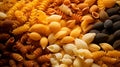 assortment of different types of pasta