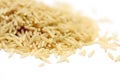 Uncooked brown rice Royalty Free Stock Photo