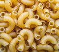 Uncooked elbow pasta