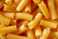 Uncooked italian pasta