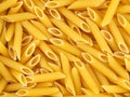 Uncooked Italian Penne Pasta