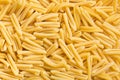 Uncooked pasta caserecce Royalty Free Stock Photo