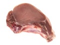 Uncooked Pork Chop Royalty Free Stock Photo