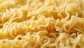 Uncooked ramen noodles Royalty Free Stock Photo