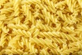 Uncooked Spiral Pasta Royalty Free Stock Photo