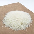 Uncooked white rice