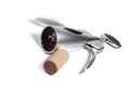 Uncork a bottle of wine Royalty Free Stock Photo