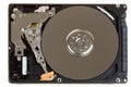 Uncovered 2,5 inch notebook hard drive