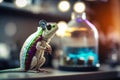 Chameleon Scientist: Researching with ProPhoto RGB and Super-Resolution Techniques in Laboratory Ambience