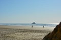 Uncrowded, Picturesque Oregon Coast Beach Royalty Free Stock Photo