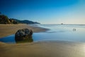 Uncrowded, Picturesque Oregon Coast Beach Royalty Free Stock Photo