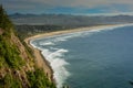 Uncrowded, Picturesque Oregon Coast Beach Royalty Free Stock Photo