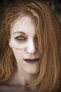 Undead woman. Royalty Free Stock Photo