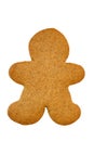 Undecorated Gingerbread Man Royalty Free Stock Photo