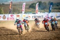 Undefined rider on Polish Motocross Championship