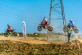 Undefined rider on Polish Motocross Championship Poland, Gdansk 11 Septemeber 2016