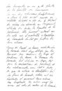 Undefined text french. Handwritten letter. Handwriting