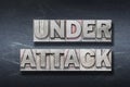 Under attack den Royalty Free Stock Photo