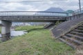 Under the bridge near canal in fukuoka yufuin