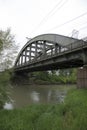 Under the bridge Royalty Free Stock Photo