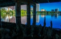 Under the Bridge South Congress Bat Poop Bridge Guano Mexican Bats Royalty Free Stock Photo