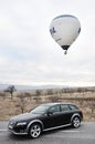 Under the Cappadocia balloons with the new model Audi A4 Allroad