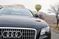 Under the Cappadocia balloons with the new model Audi A4 Allroad