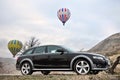 Under the Cappadocia balloons with the new model Audi A4 Allroad