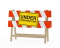 Under construction barrier