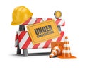 Under construction Royalty Free Stock Photo