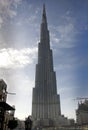 Under Construction Burj Dubai Royalty Free Stock Photo