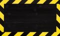 Under construction concept background. Warning tape. Royalty Free Stock Photo