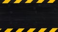 Under construction concept background. Warning tape.