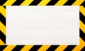 Under construction concept background. Warning tape. Royalty Free Stock Photo