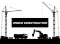Under construction concept Royalty Free Stock Photo