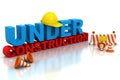 Under construction concept Royalty Free Stock Photo