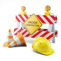 Under construction concept Royalty Free Stock Photo