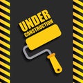 under construction design Royalty Free Stock Photo