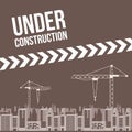 Under construction Royalty Free Stock Photo