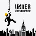 Under construction Royalty Free Stock Photo