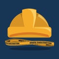 Under construction design, vector illustration. Royalty Free Stock Photo