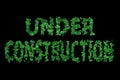 Under construction design, website development concept Under construction Royalty Free Stock Photo