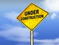 Under Construction Road Sign