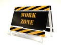 Work zone barrier