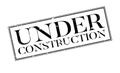 Under Construction rubber stamp Royalty Free Stock Photo