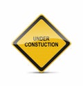 Under Construction sign Royalty Free Stock Photo