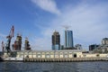 Under Construction, Baku, Azerbaijan, modern architecture, skyscrapers Royalty Free Stock Photo